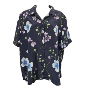D'allaird Vintage Floral Blouse